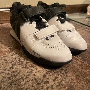 Reebok Black and White Legacy Lifters